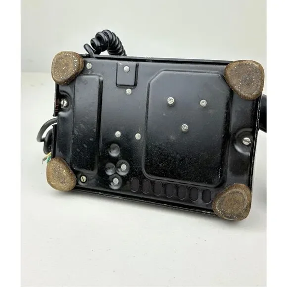 Vintage 1940s Western Electric FIW F1W Black Rotary Desktop Telephone Black USA - Picture 7 of 13